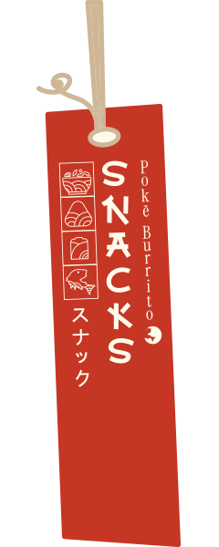 Pokeburrito, snacks, onigiris