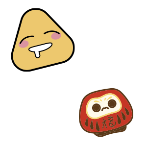 Pokeburrito, snacks, onigiris, daruma