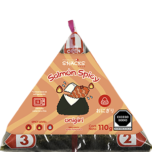 Pokeburrito, snacks, onigiris, onigiri, Tampico, Tamaulipas, México, Japón, antojo, comida, food, delivery, Salmón Spicy